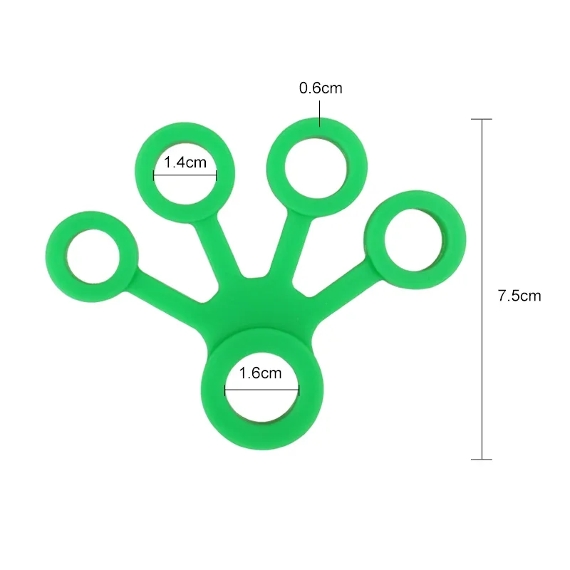 Hand Gripper Silicone Finger Expander Exercise Hand Grip Wrist Strength Trainer Finger Exerciser Resistance Bands Fitness Massag massage tool