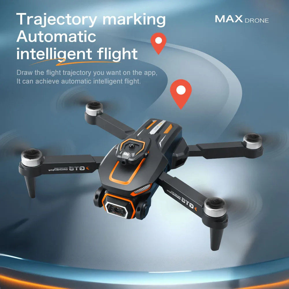 GT5 Mini Drone Remote control with screen 4K Professional Camera 360° Obstacle