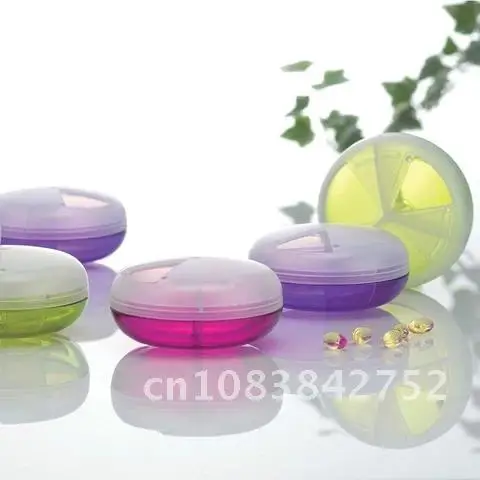 

Sale Hot Portable Transparent Pills Box Medicine Storage Case Food Grade Material Pill Case