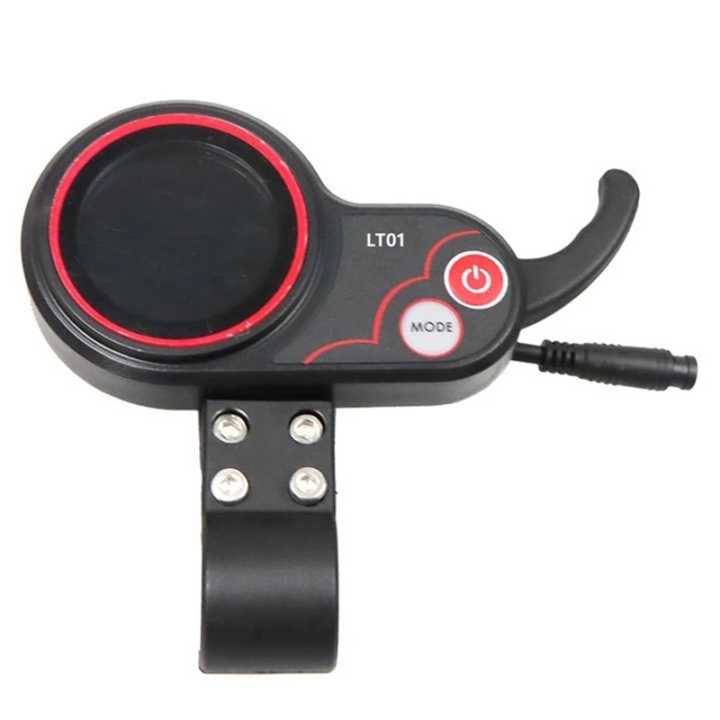 LT01 Display Thumb Throttle+Ignition Lock Key Long Cable For Kaabo Mantis 8/10/Wolf Warriorx/Wolf Warrior11 E Scooter