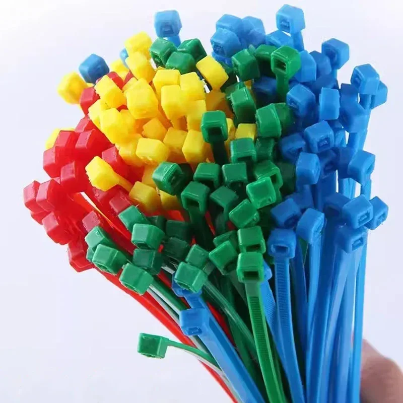 テラスガイザー　ブランケットセット 100Pcs Zip Ties 20CM Nylon Cable Tie Self Locking Premium