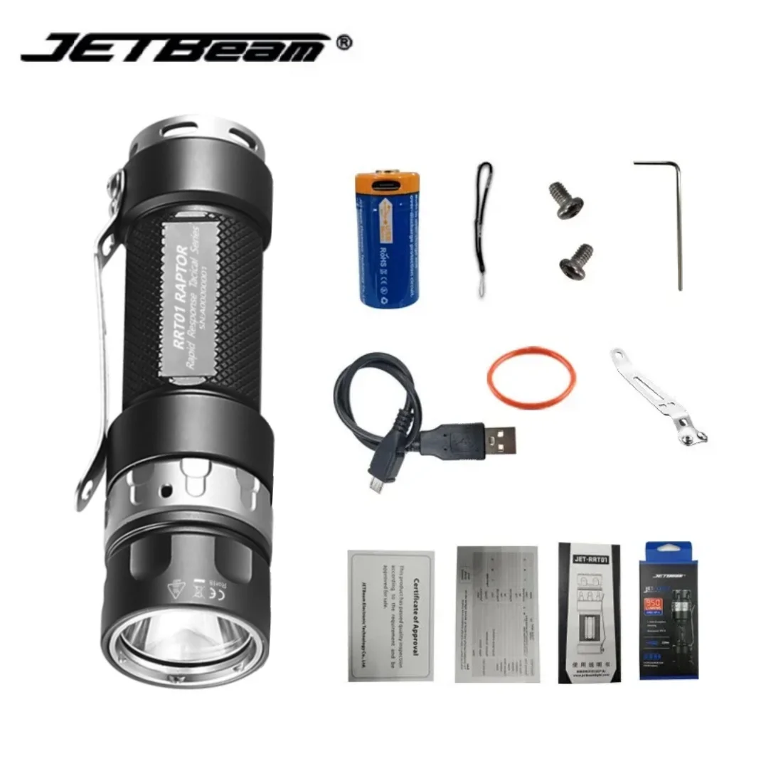 Rechargeable LED Flashlight Torch for Camping Hiking