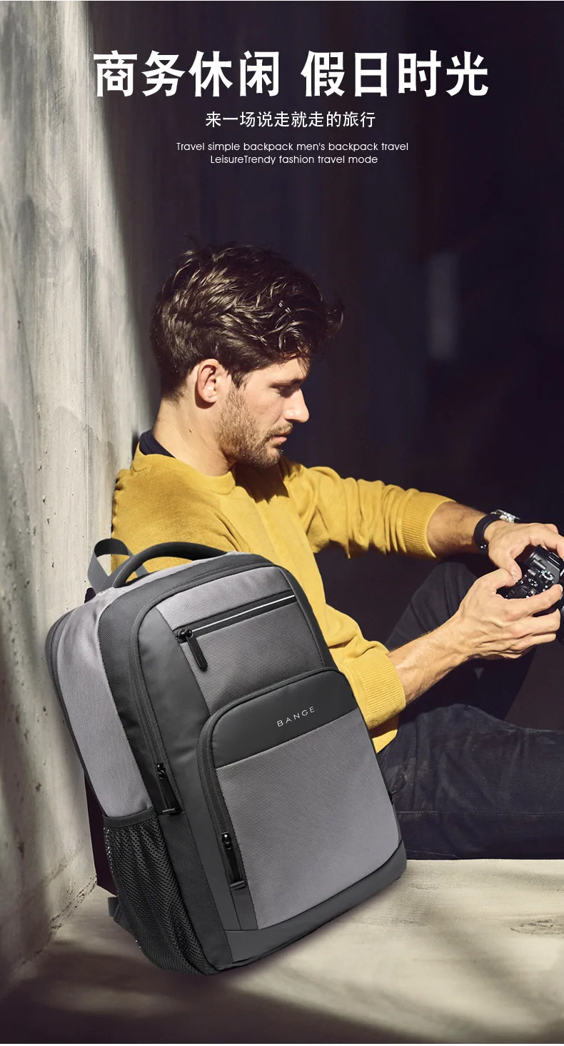 Bange designer masculino bolsa para portátil sacos