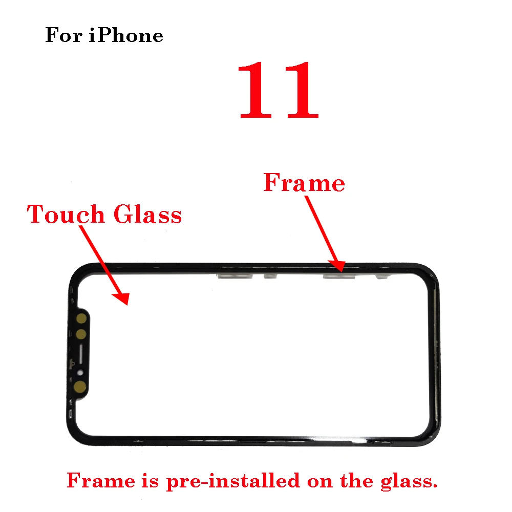 Premium Front Screen Outer Glass with OCA for Smartphones - LCD External Lens