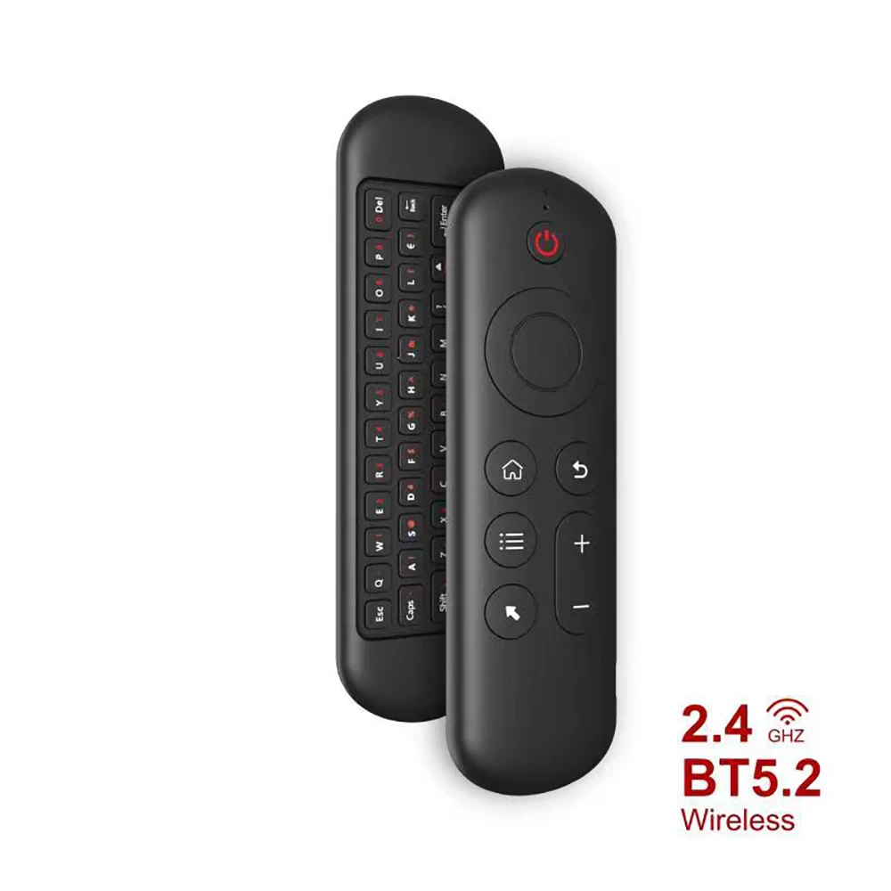 Mini Teclado sem Fio com Luz de Fundo Bluetooth 5.0 2.4g Air Mouse Controle Remoto de Voz Computador Laptop Android tv Box Smart tv - Imagem 4