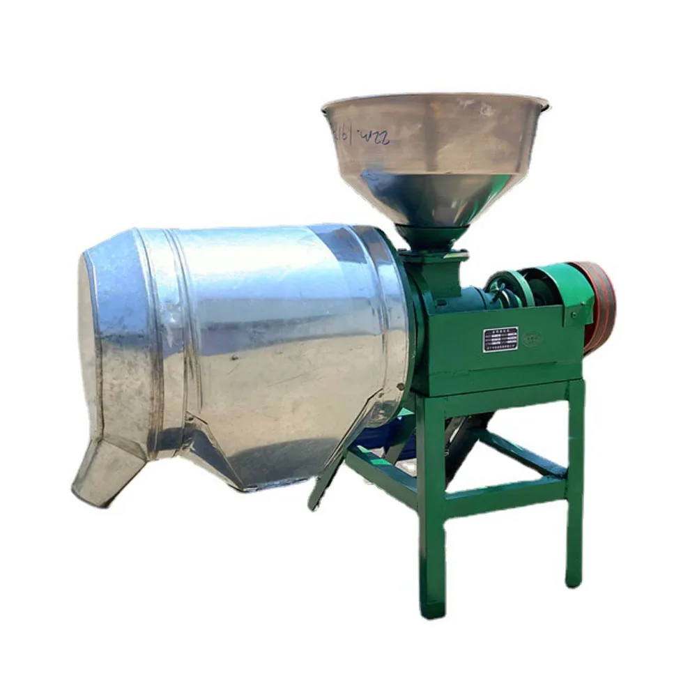 

Thickness Adjustable Corn Flour Pulverizer Superfine Grinding Machine Grinder Dry And Wet Grain Crusher Mill Machine