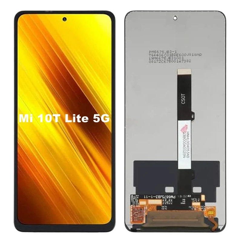 

6.67" LCD For Xiaomi Mi 10T Lite 5G Touch Screen Replacement Digitizer Display Assembly For Mi10T Lite M2007J17G LCD Display