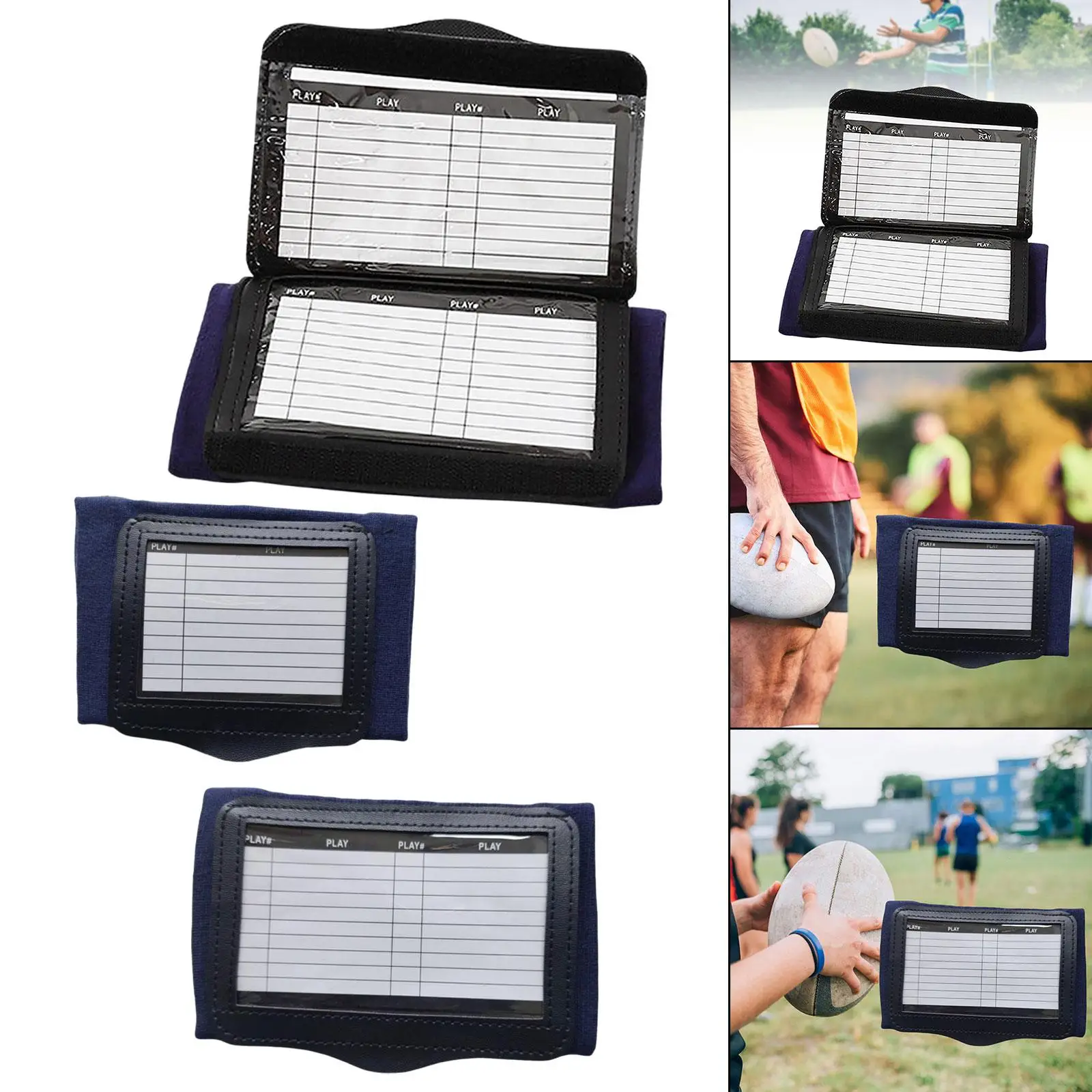 Playbook Wristband Adult Football Wrist for Recreation Training Match