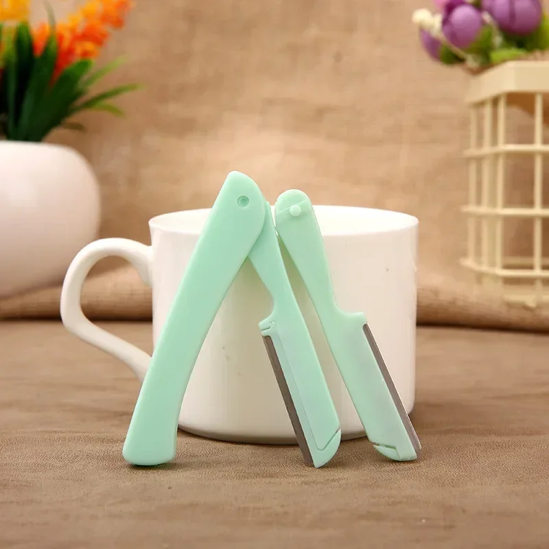 Safe Eye Brow Razor Eyebrow Trimmer Makeup Tools Face Body Hair Removal Shaver Blades Woman Eyebrows Shaping Knife Cosmetic Tool eyebrow trimmer set eyebrow trimmer eyebrow razor set eyebrow razor eyebrow trimmer blade