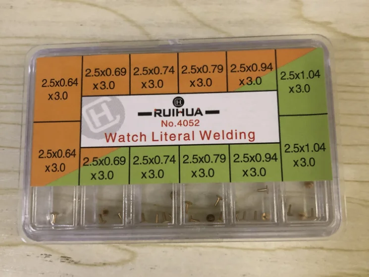 

60x Watch Dial Feet Assortment Spares Part Watch Dials Repair Tool Kits Supply