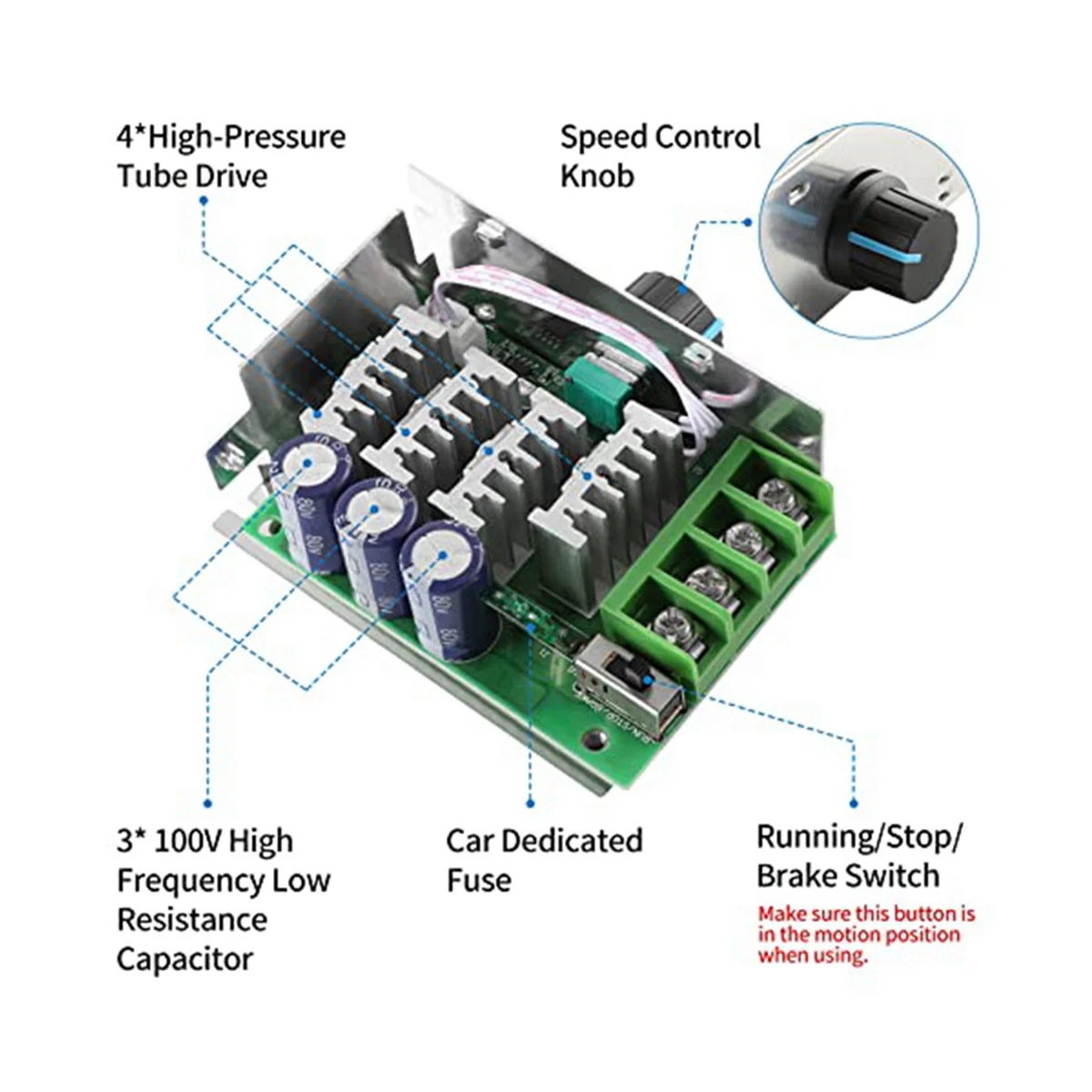 speed regulator 7 70v 30a 12v 24v 36v 48v 01