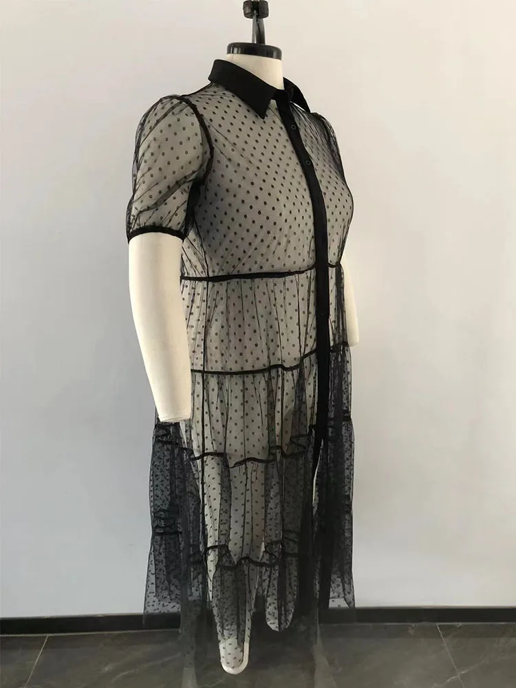 chinese dress ladies Transparent Top Lace Bridal Dress with Button Down Back