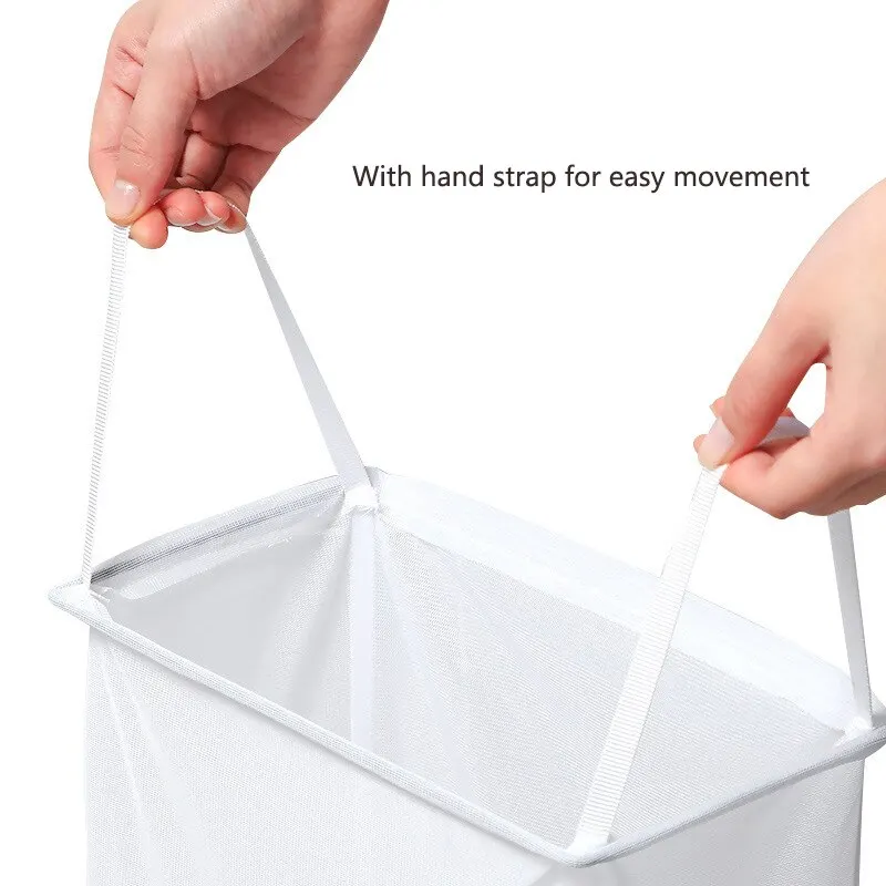 Laundry Basket Wall-mounted Dirty Clothes Basket Home Laundry Basket No Punching And Pasting Storage Bathroom Storage