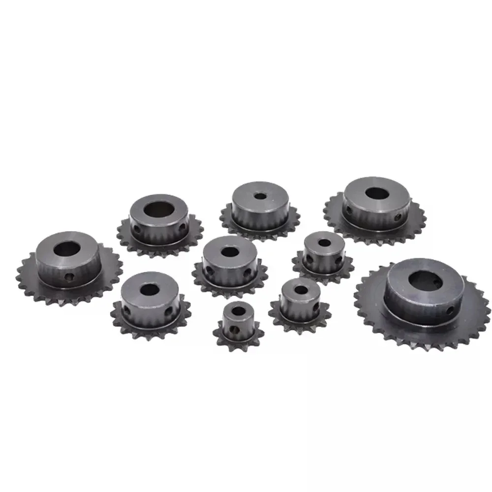 Industrial Drive Sprocket 1PCS #25 Chain Drive Sprocket Wheel 12T-40T Bore 6mm-20mm Pitch 1/4" For 04C Chain