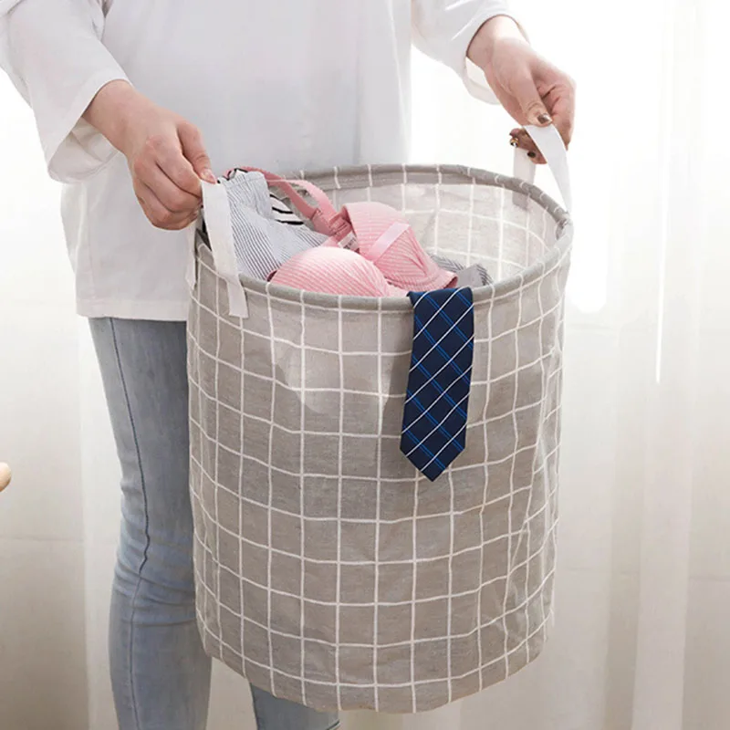 Laundry Basket Laundry Bag Laundry Hamper Clothes Basket Household Foldable Laundry Basket Toy Storage Bucket Dirty Clothes Basket for Storing Dirty Clothes Fabric Storage Bucket
