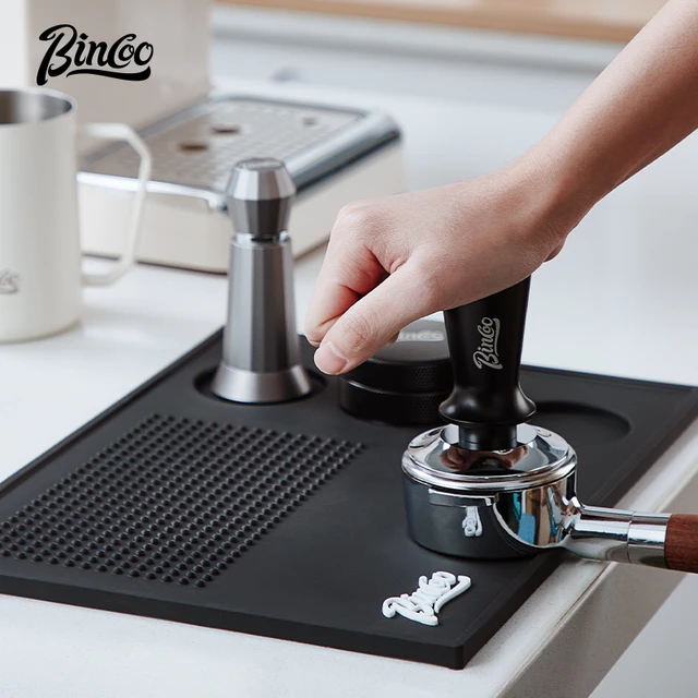 Bincoo Coffee Tamper Holder,Support Base,Espresso Machine Accessories  Espresso Tamper Mat Station for Barista Coffee Maker