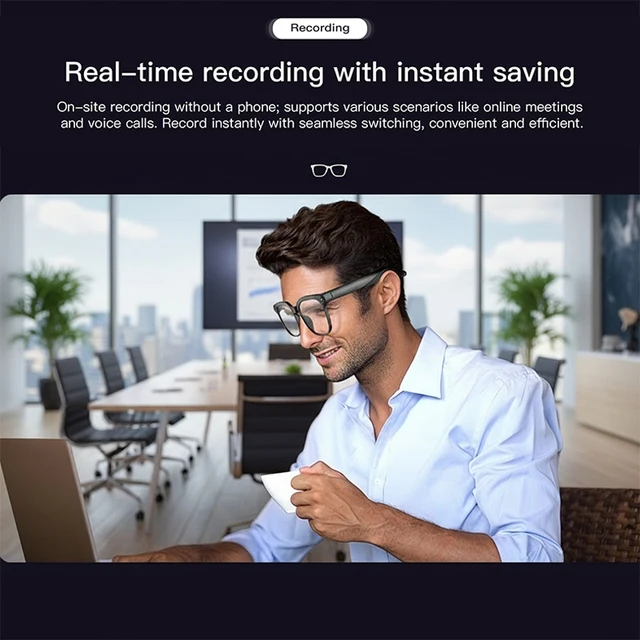 AI Smart Glasses Camera Glasses