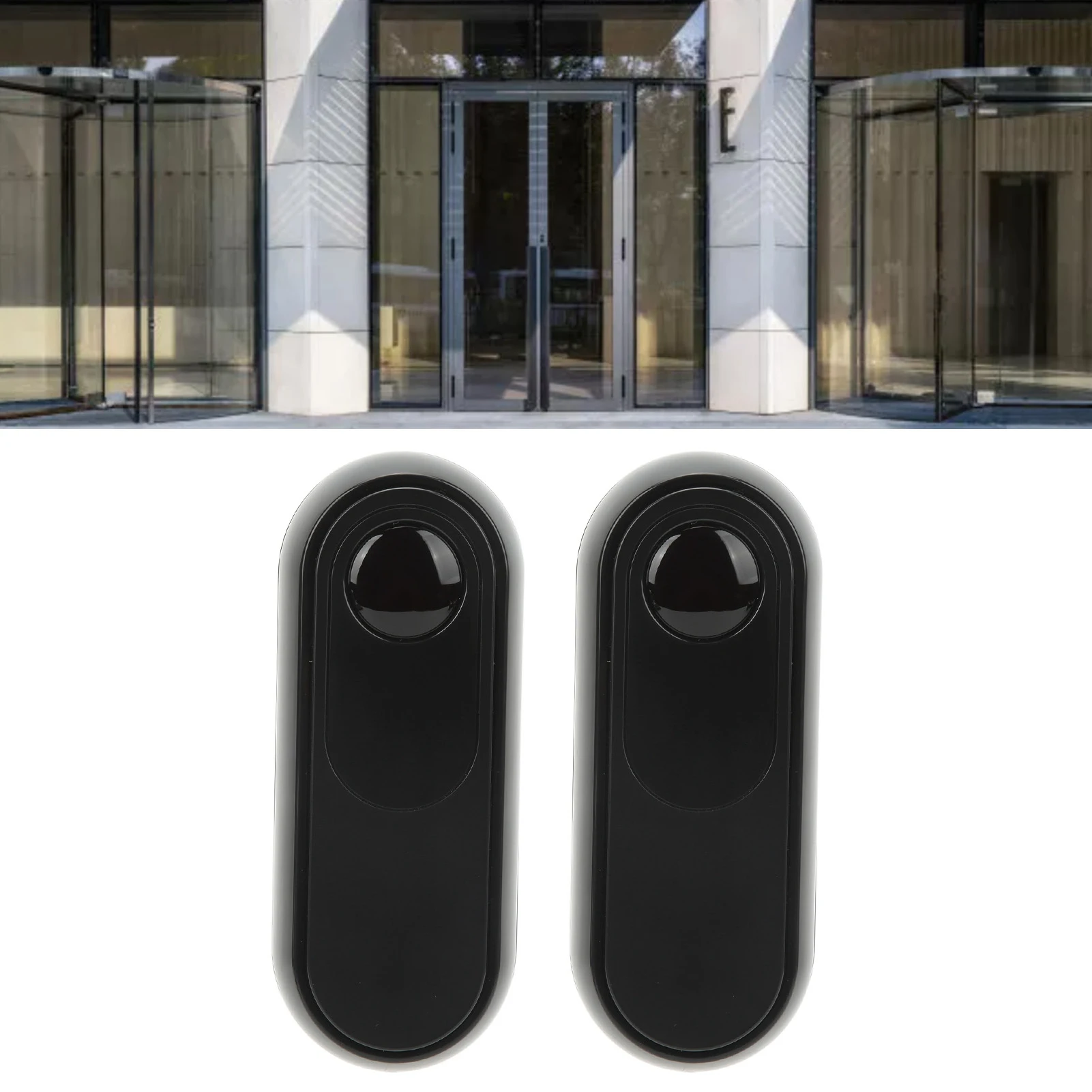 Door Window Security Sensor Wireless Infrared Gate Beam Sensor Anti Theft Alarm IP55 Waterproof for Station Automatic Door