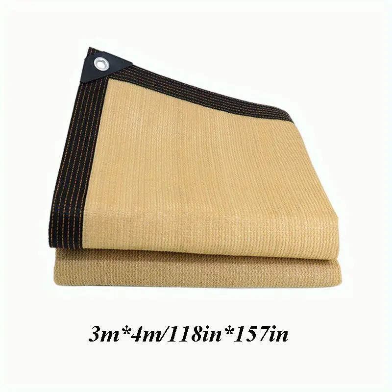 2X3M/3X4M Outdoor Sunshade Net, Encrypted and Thickened Sunshade Net, Swimming Pool Garden Balcony Sunshade Cloth