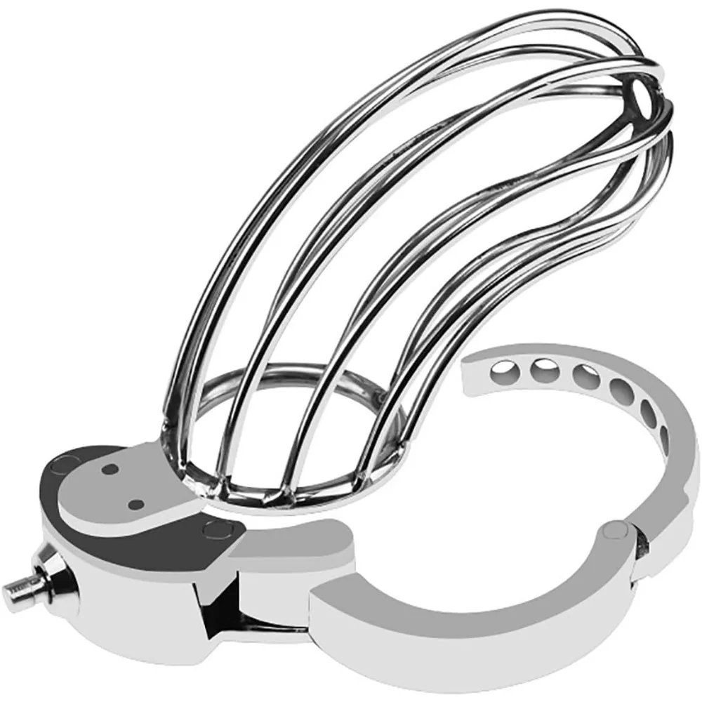 Push Lock Adjustable Chastity Device Cock Cage for Men 6 Size Penis Ring Chastity Lock Sex Slave BDSM Mini Sex Toys for Couple penis chastity cage chastity lock sex toy chastity cage accessory penis cock ring male female sex toy