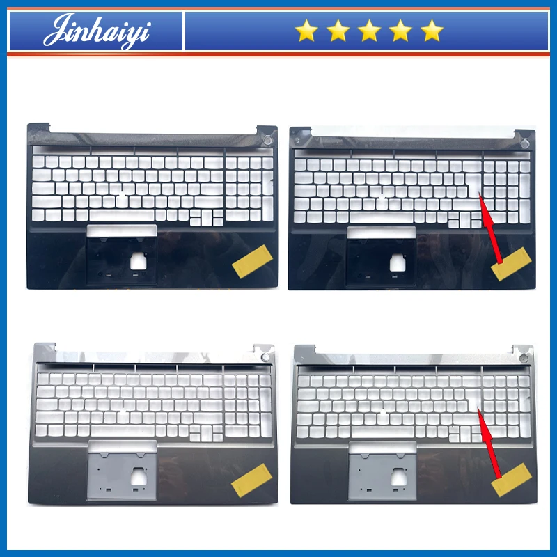 Laptop Palm Rest Case Tampa Superior para Lenovo Thinkpad E15 Gen2 Gen3 Quadro do Teclado
