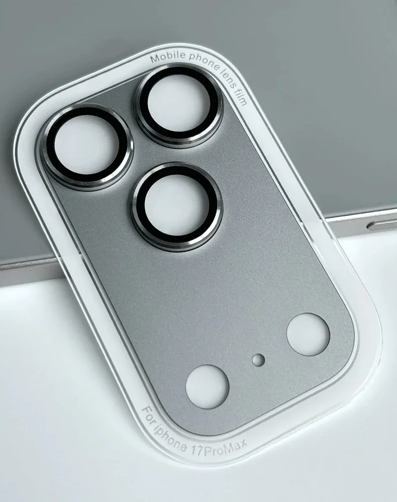Ultra HD Rugged Metal Armor Camera Protector with Anti-Fingerprint Cover in Official Color