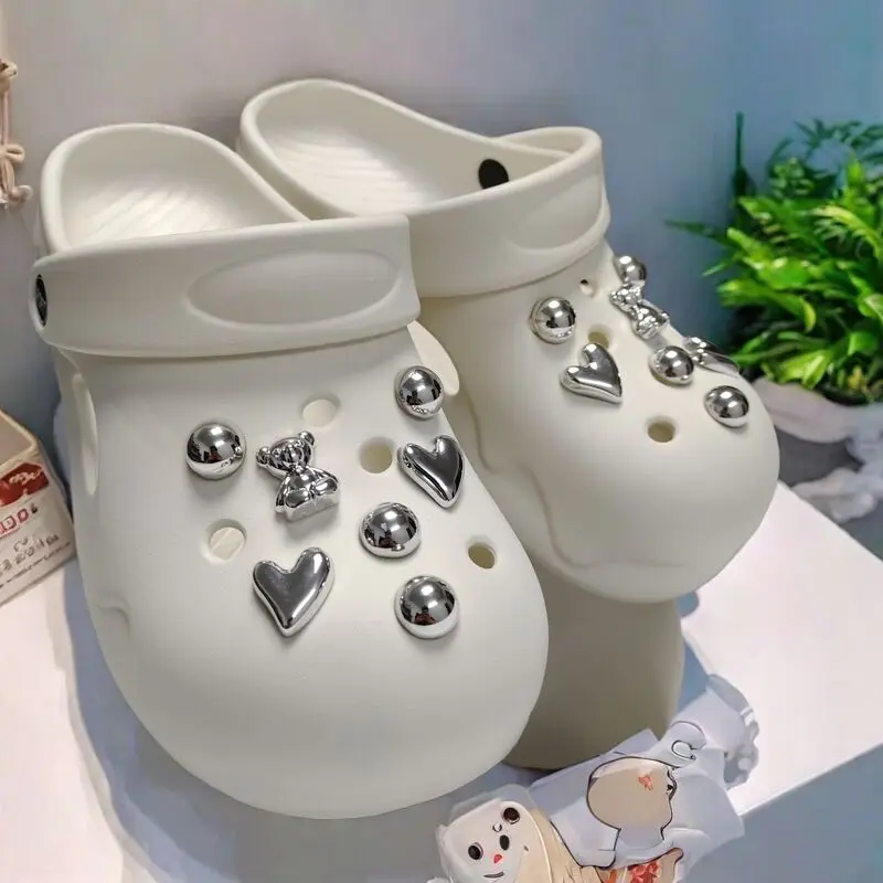 รูปสินค้า ชุดแต่งรองเท้า DIY ลายหมีน่ารัก ตกแต่งได้ทุกรองเท้า