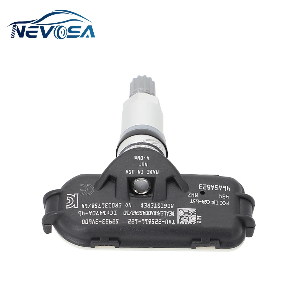 Tyre Pressure Monitoring System TPMS Sensor 52933-3V600 Kia Rio Mohave Hyundai I40 Azera Grandeur 433MHz 529333V600