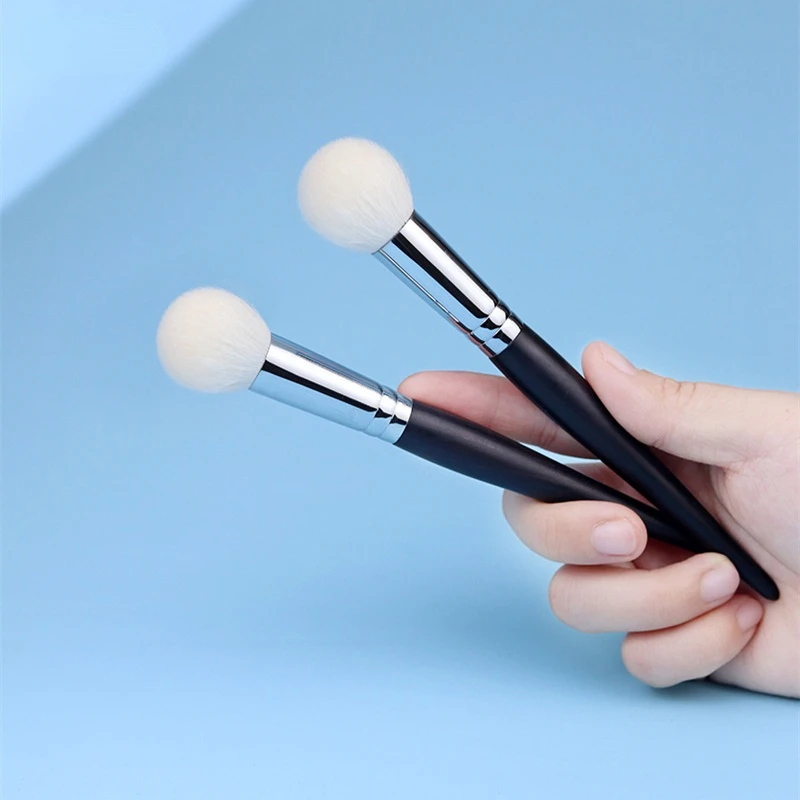Кисть для румян из козьей шерсти, 1 шт. | AliExpress