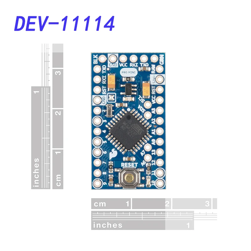 

Avada Tech DEV-11114 Arduino Pro Mini 328 - 3.3V/8MHz