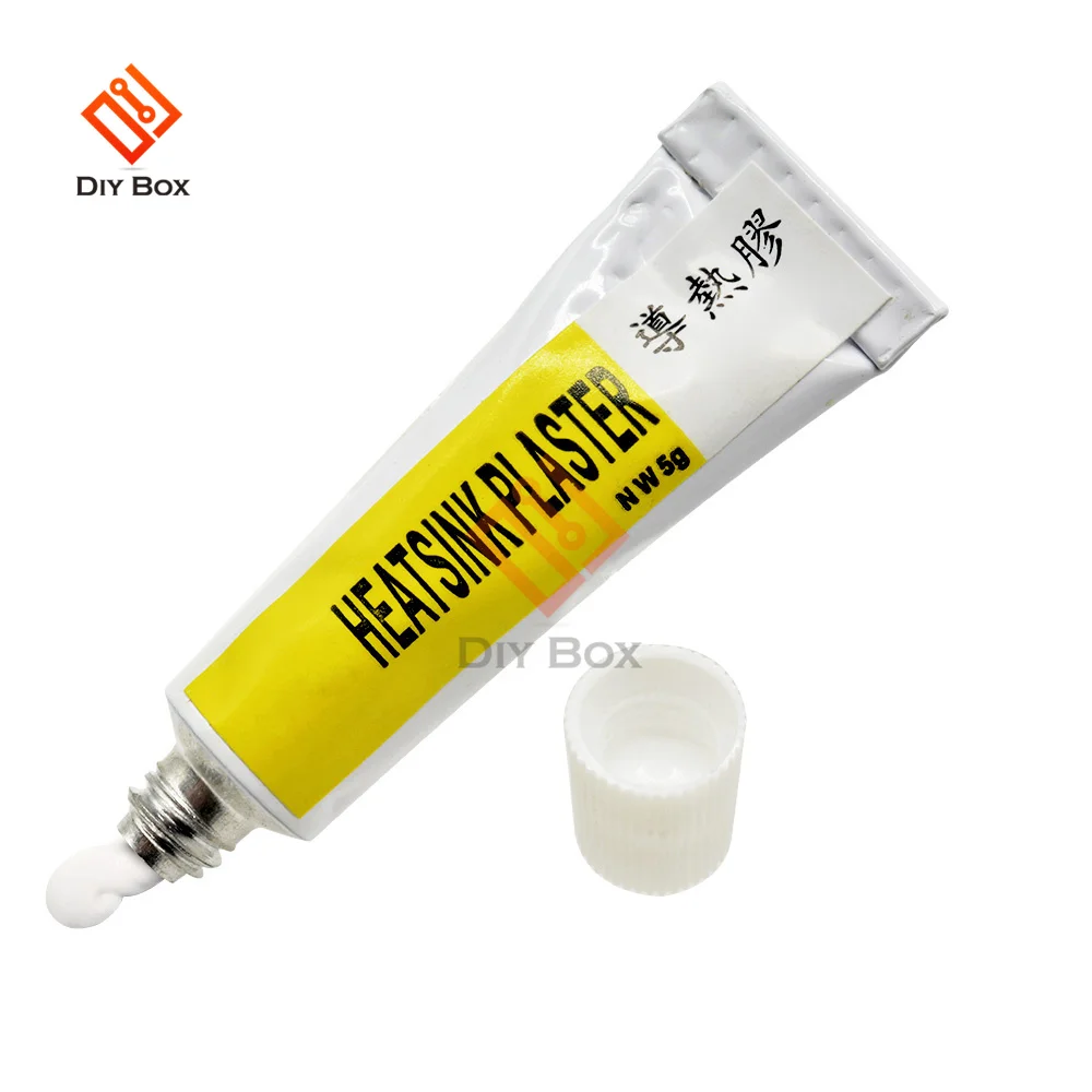 2Pcs ฮีทซิงค์พลาสเตอร์กาวซิลิโคนความร้อน Cooling Paste กาวกาวสำหรับความ