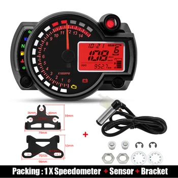 Universal Motorcycle Digital Tachometer 1
