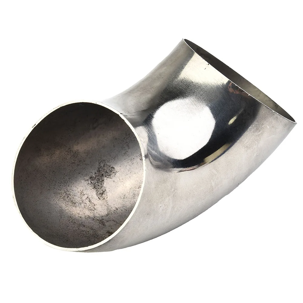 

2\\\\\\\" inch/51mm Stainless Steel Weldable 90° Bend Exhaust pipe Useful Durable High Quality Elbow Accessory Practical