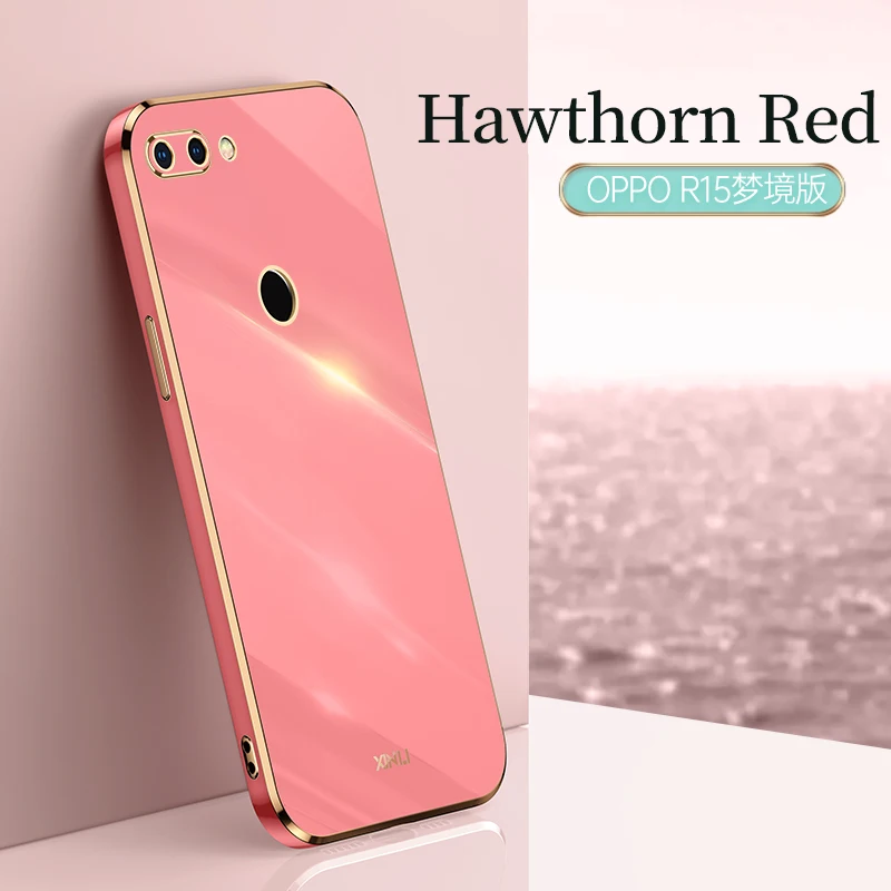 Luxury Silicone Shockproof Phone Case with Lens Protection - Fashionable Plating Design