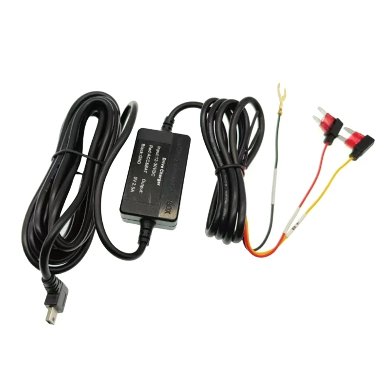 

12~30V 2A Car DVR Power Cord DVR Regulator Wire for Continuous Recording