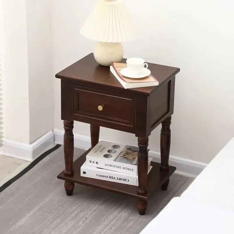 Storage Unique Bedside Table Drawers Interior Dressing Wooden Economic Nightstands Weird Cabinet Table Chevet De Lit Furniture