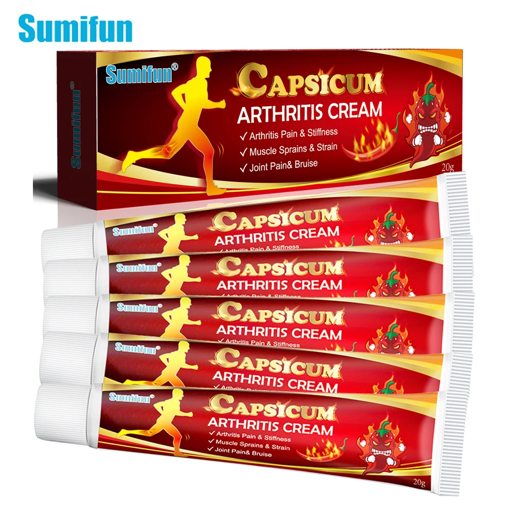 35PcsSumifunCapsicumArthritisTreatmentCreamHotKneeJoint