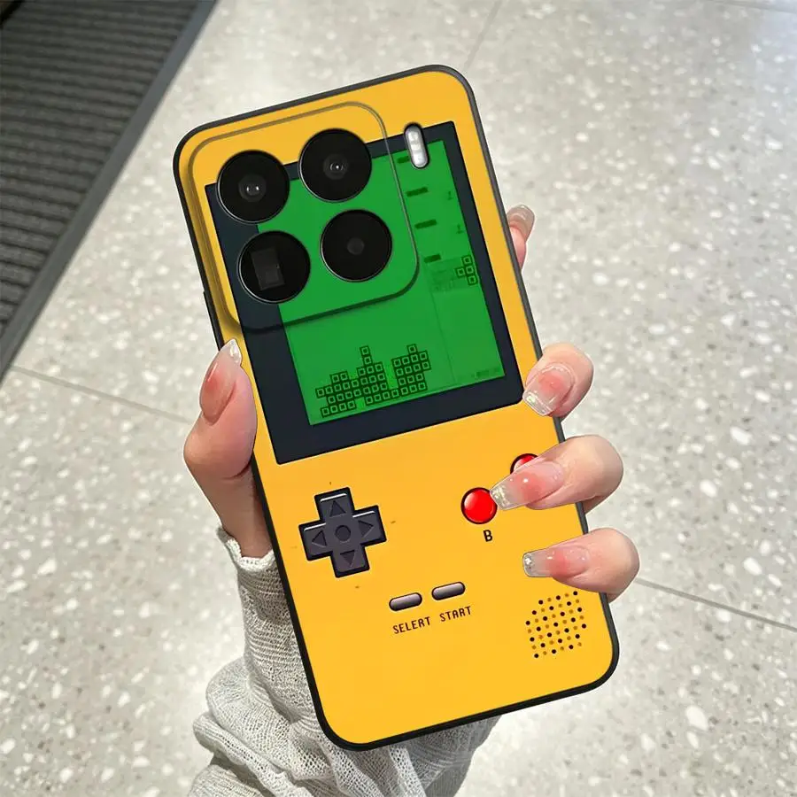 Pixel Art Game Print Phone Cover Case