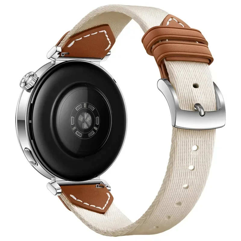 Premium Nylon and Leather Watch Strap - Smart Bracelet Replacement Wristband