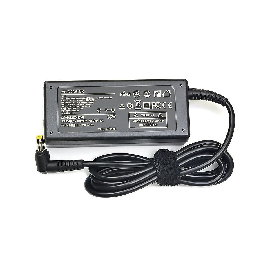 19V 3.42A 65W 5.5*1.7mm AC 노트북 충전기 어댑터 Acer Aspire 5315 5630 5735 5920 5535 5738 6920 6530G 7739Z 전원 공급 장치
