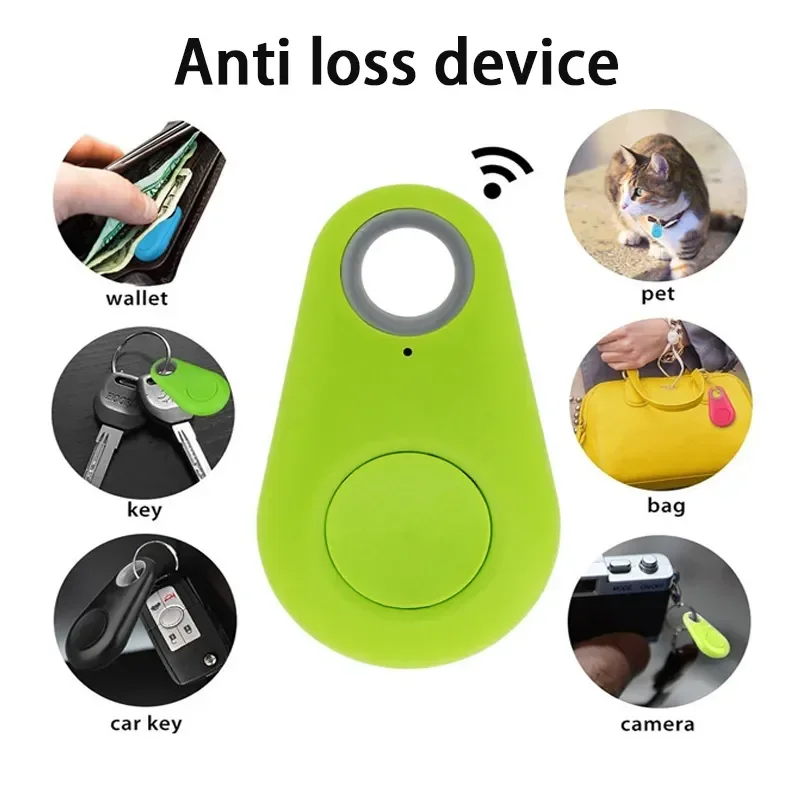 Droplet shaped GPS anti loss device tracking locator bidirectional