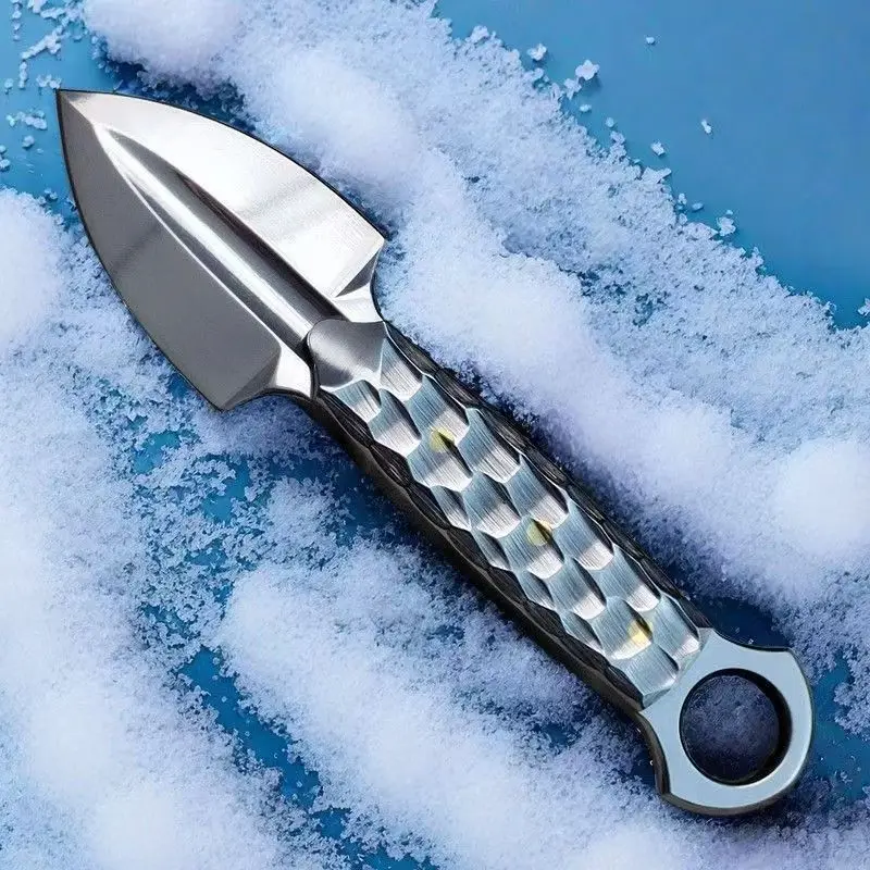 Outdoor survival small foreign shovel ultra-high shovel hardness multifunctional stainless steel household outdoor fishing