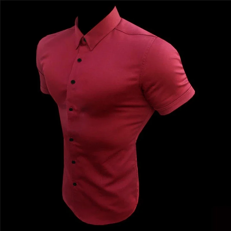Chemise Coleman Manches Courtes - Homme - Taille L - Rouge - Occasion TBE
