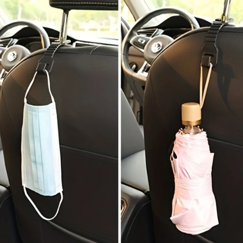 1 door hanging trash can hook storage bin hook-durable PP material in-car trash can