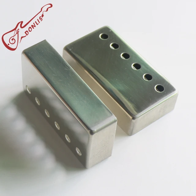 Donlis Wholesale Nickel Silver LP Guitar Humbucker Pickup Covers In 49.2/50/52mm