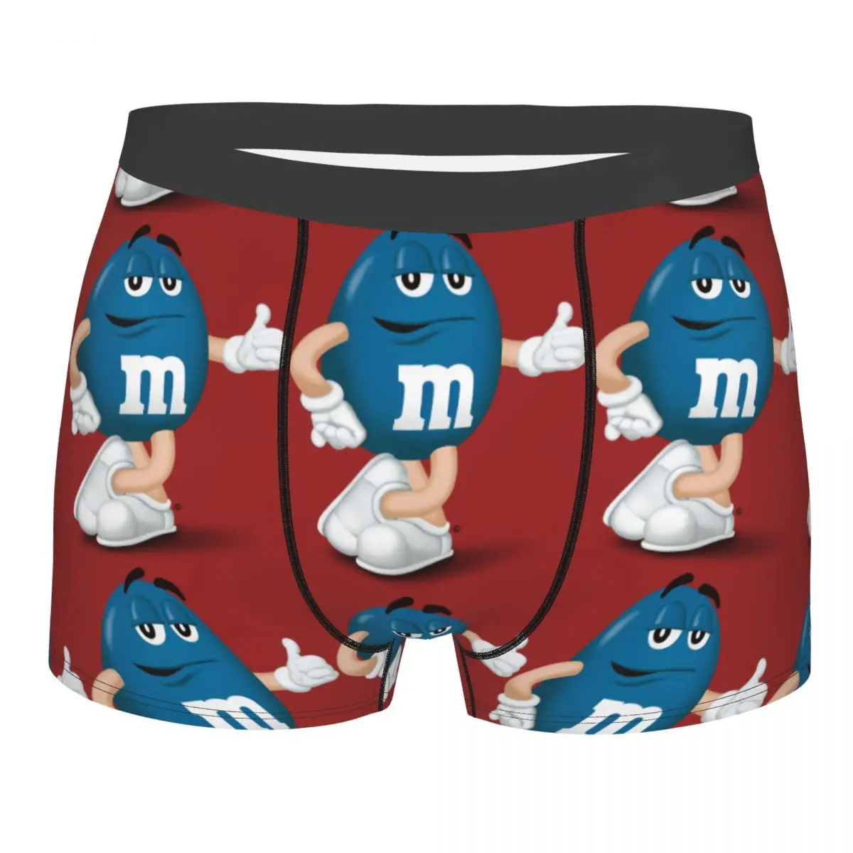 

M Chocolate Candy Cartoon Colorful The Best Underpants Cotton Panties Men's Underwear Sexy Shorts Boxer Briefs