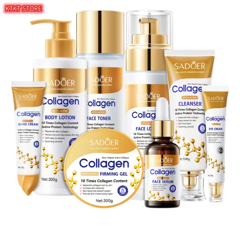 

Collagen Anti Wrinkle Moisturizing Essence Body Lotion Face Cream Eye Cream Toner Anti-aging Beauty Health for Skin Care