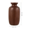Bud Vase Plants Decor Table Centerpiece Decoration Wedding Wooden Dried Flower Office Retro 2