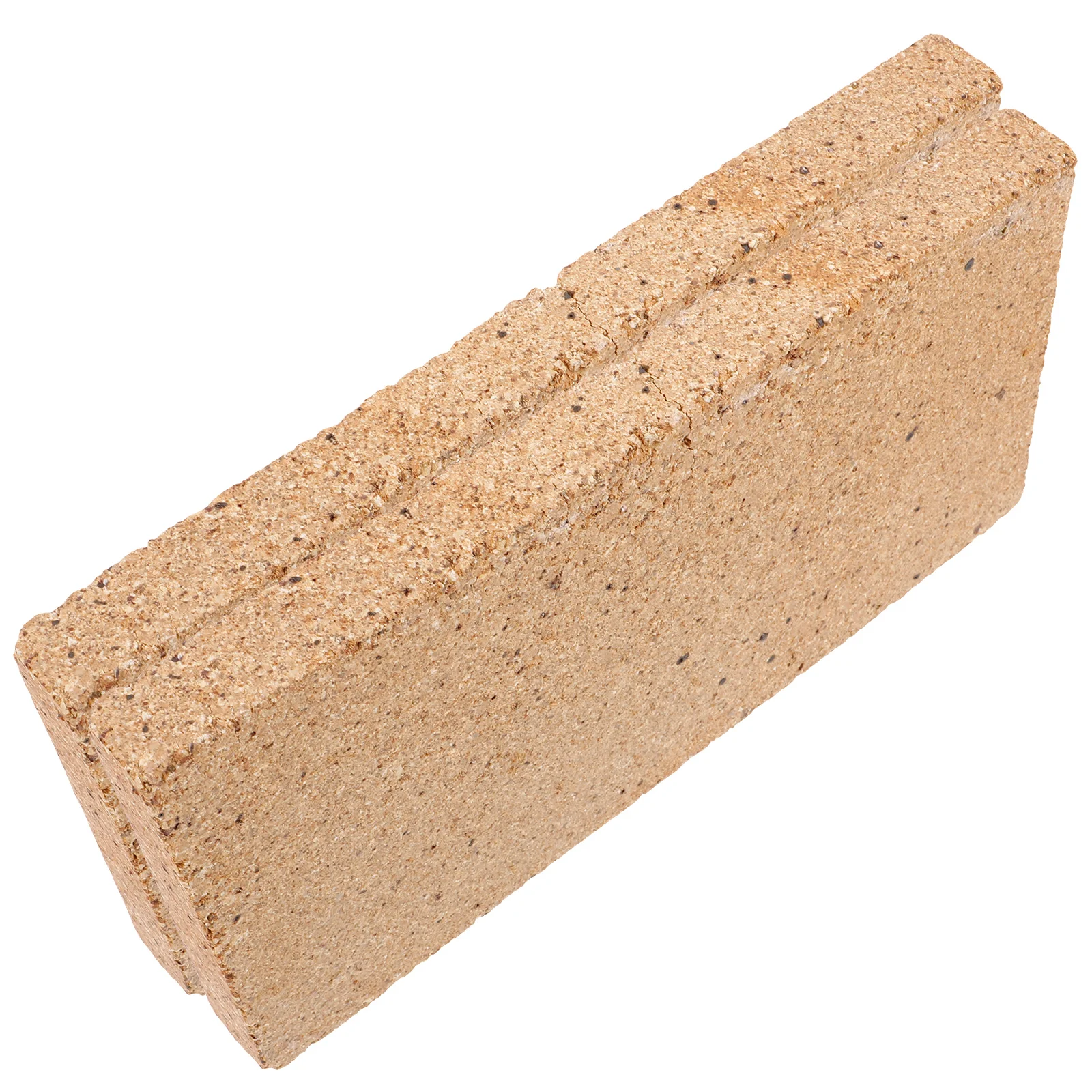 

2 Pcs Refractory Brick Fireplace Bricks Jewlery Clay Firebricks for Firing Soldering Melting