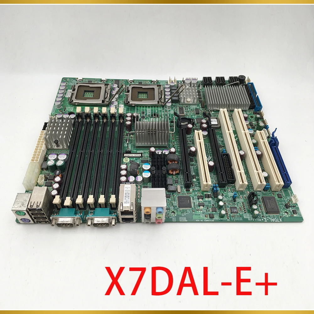 Per Scheda Madre Supermicro Workstation Dual Lga771 Xeon Quad-Core 5400/5300 Sequence Dual-Core 5200/5100/5000 Sequence X7Dal-E +